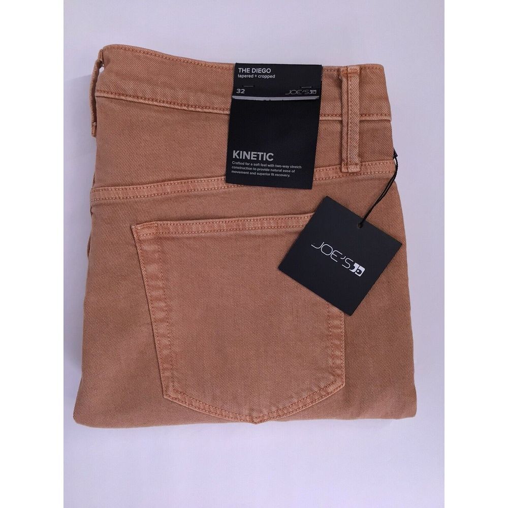 Joe's Jeans The Diego Denim Trouser Cork Tapered &‎ Cropped Men's Size 32 NEW